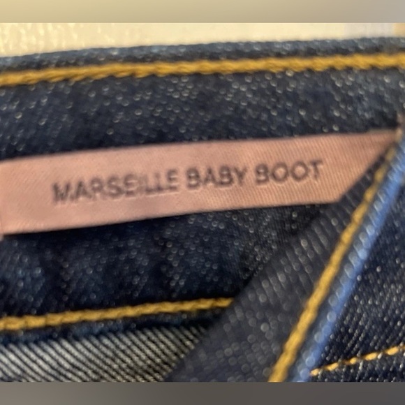 Johnny Was Marseille Baby Dark Blue Boot Jeans Size 31 New With Tags $198 - Picture 9 of 11